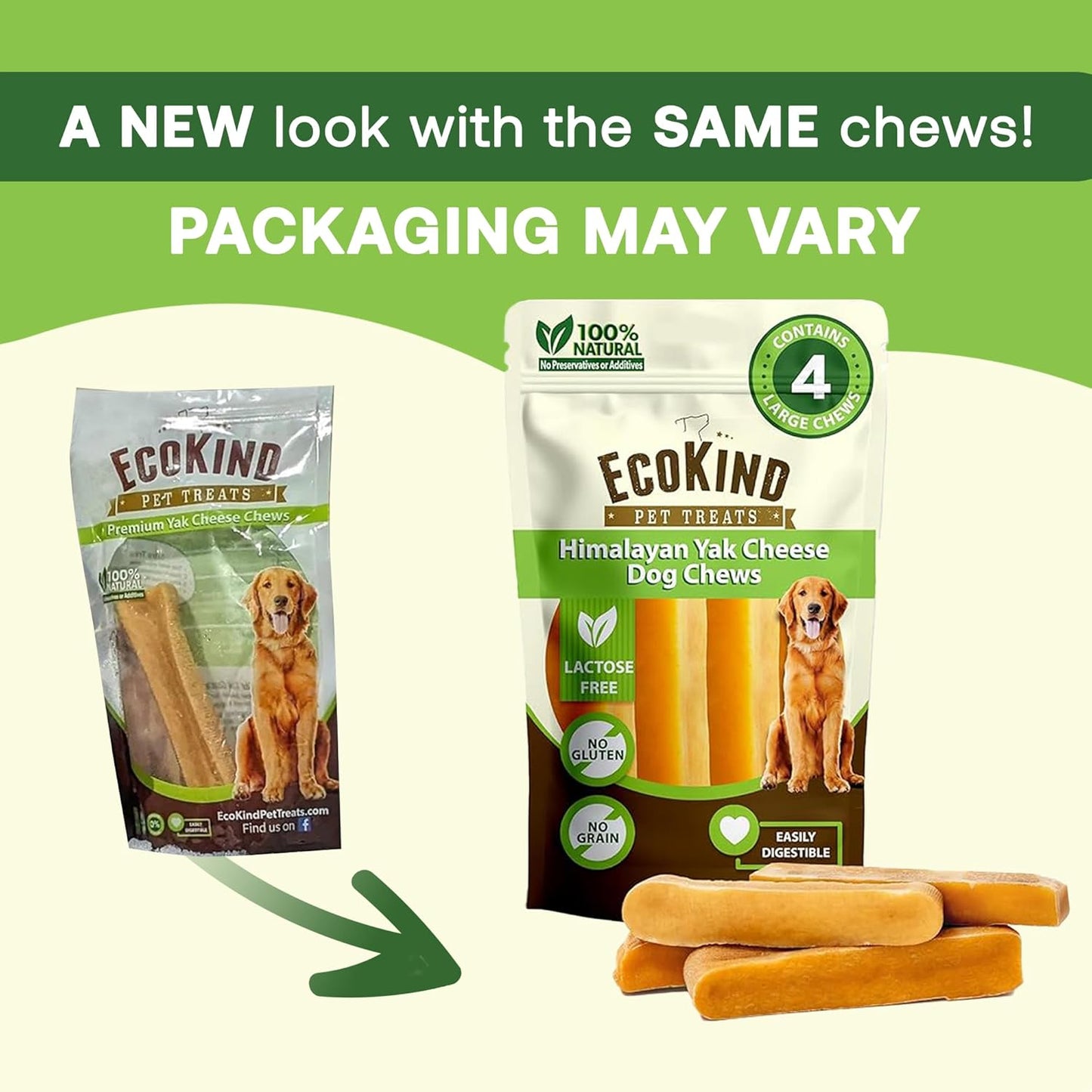 Gold Yak Chews for Small Dogs – Organic Himalayan Dog Treats