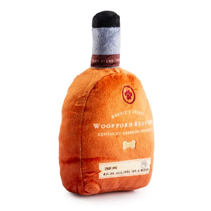 Woofford Reserve Bourbon Plush Squeaker Dog Toy