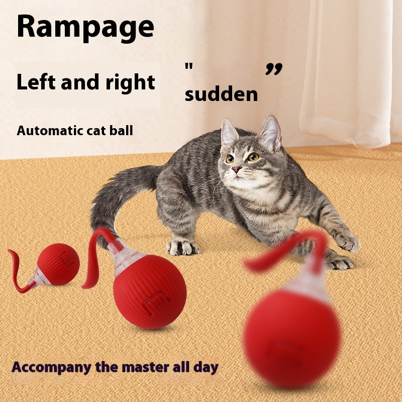 Exciting Interactive Cat Toy Ball - Keep Your Feline Friend Entertained for Hours!