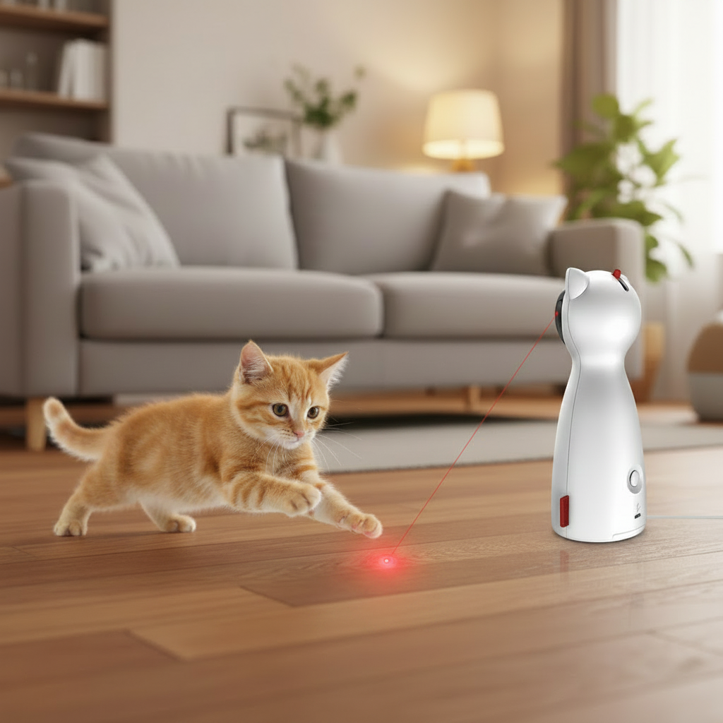 Cat Laser Toy - Bold Red Dot