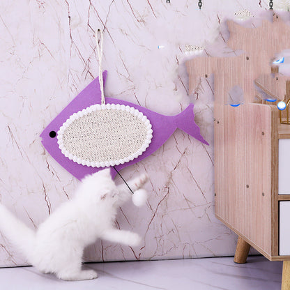 Cat Scratch Board Does Not Remove Sawdust Sisal Cat Pad
