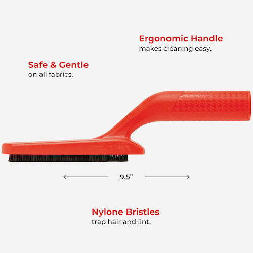 Lilly Brush BFF pet hair remover ergonomic handle and brush design